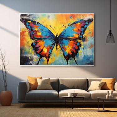Contemporary Butterfly Painting